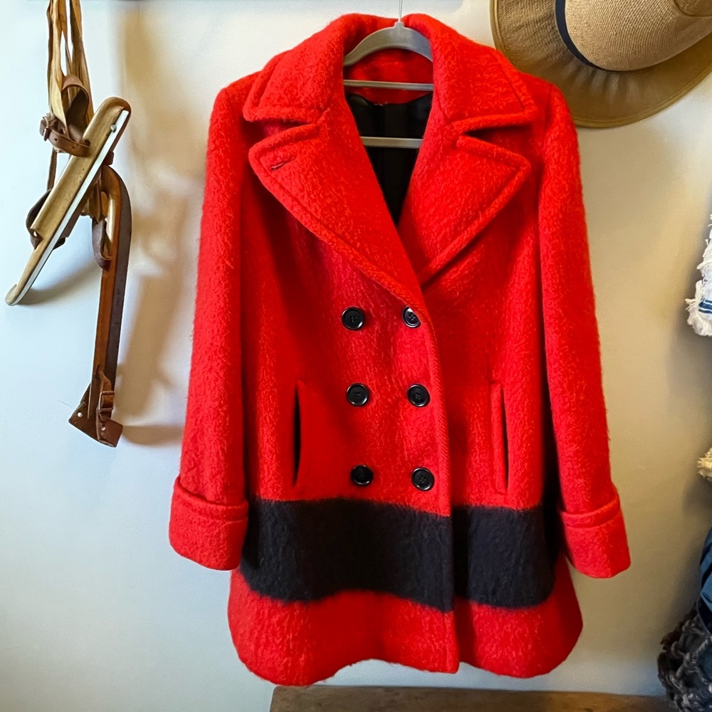 Vintage Hudson Bay Point Blanket Jacket